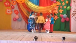 Хоровод "В роще калина", дети средней группы детского сада