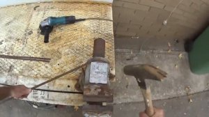 Hammer Hitting Metal Sound Effect - 8 HOURS - with video - Metalworking Workshop sounds