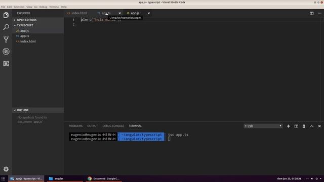 Angular?[03.- Primeros pasos con typescript⌨️] смотреть онлайн