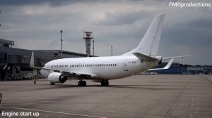 BulAir B737-300 at Münster/Osnabrück Airport!!