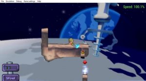 Worms Open Warfare 2 PSP Puzzle 25 (PPSSPP)