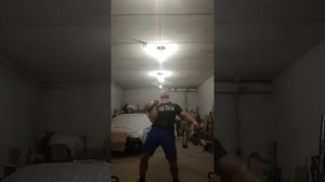 Гиря 32 кг. Жим на максимум!