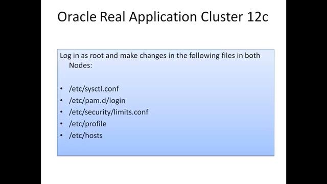Oracle Real Application Cluster (RAC) 12c Installation part 1: Pre-installation tasks