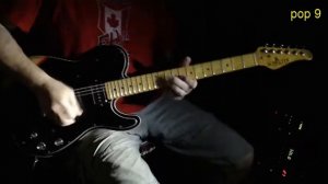 Digitech TRIO+ Blues on POP (style 9) Schecter PT Custom