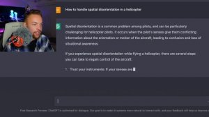Can Artificial Intelligence Teach Me How To  Fly A  Helicopter?! (Chat GPT Test)