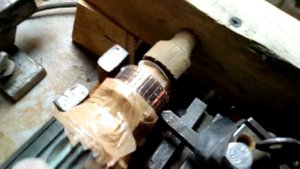 ПРОТОЧКА ЯКОРЯ В МАЛОМ ТОКАРНОМ СТАНКЕ подготовка