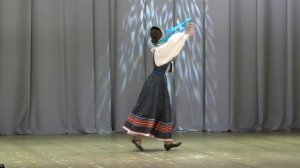 "Ласточка касаточка" сольный лирический танец