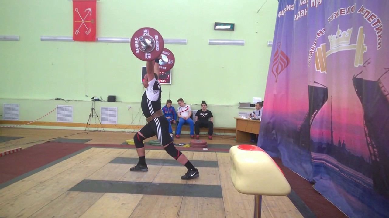 Тяжелая атлетика техника ветерана.