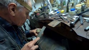 Реставрация антиквариата. Серебряные рюмки.