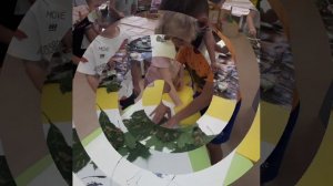 Аппликация из природных материалов. "Осень"