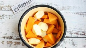 Тыквенное пюре с яблоками на зиму