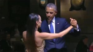 Барак Обама станцевал танго