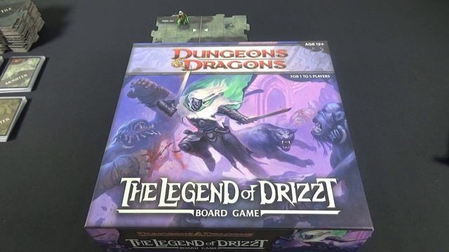 1-Настольная игра Легенда о Дзирте (The Legend of Drizzt). Об игре смотреть онлайн