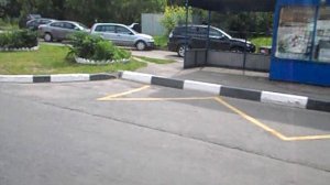 Долгопрудный, маршрутка 545, участок Спортивная - станция Долгопрудная