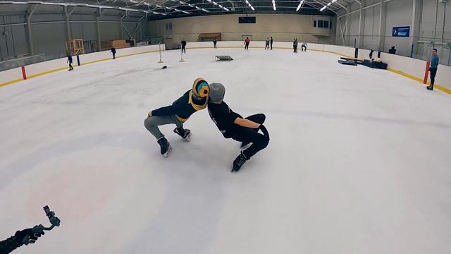 Ice Skating: Cantilever Tutorial смотреть онлайн