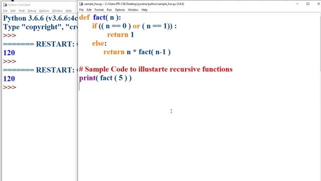 Recursive Functions in Python