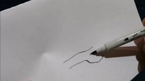 "VISTA-ARTISTA" Акварельный маркер-кисть 0.8 мм - 2 мм кисть/круглое тонкое 1 шт - B100 черный/Blac