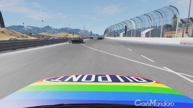 NASCAR Racing Crashes #44 | BeamNG Drive смотреть онлайн