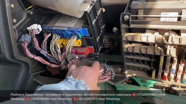 Машинокомплект MAN TGA MEGA 18.430 Как определить что MAN  был раньше из Англии? Разборка грузовико