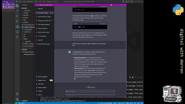 pip install jupyter notebook – смотреть онлайн видео от Шаг за шагом ...