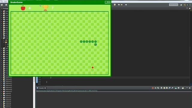 Java - Snake Game смотреть онлайн