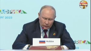 Выступление В.Путина. Второй день саммита