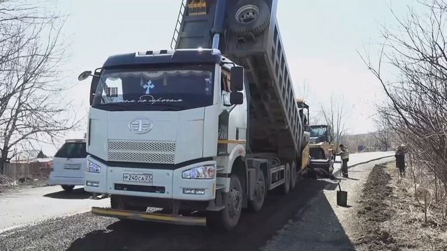 Качество дорог в отдаленных микрорайонах Комсомольска-на-Амуре улучшится в 2023 году