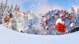 Гроздь рябины на снегу. Музыка, вокал Марата Кадырметова. Текст Евгении Дубковой