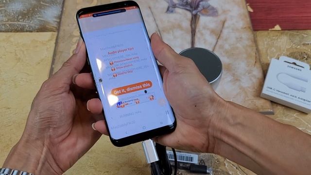 Samsung USB-C Audio to 3.5mm AUX Jack Adapter 100% Working On Music! смотреть онлайн