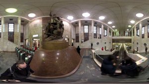 Партизанская. Московское Метро. 4К 360 VR Video. Moscow Subway.