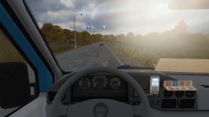 ТЕПЕРЬ Я ВОДИТЕЛЬ МАРШРУТКИ?! OMSI 2 - MERCEDES-BENZ Sprinter 312d