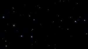 Футаж _ Мерцающие звёзды 1