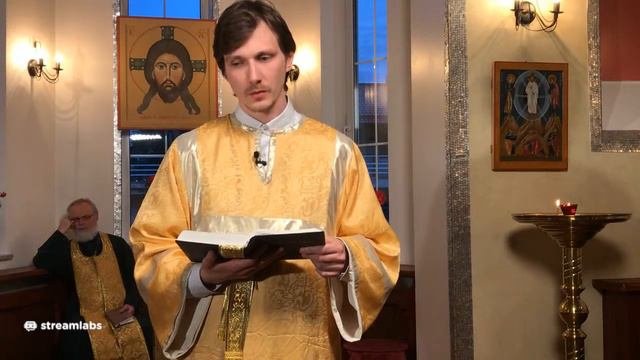 Великая вечерня на русском языке. Память пророка Илии. Прямая трансляция богослужения