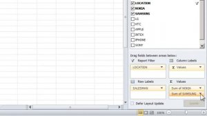 How to use Pivot Table (part 2) in Excel 2010 by Saurabh Kumar (Hindi / Urdu)