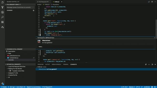 Introducing GitHub pull requests for Visual Studio Code смотреть онлайн