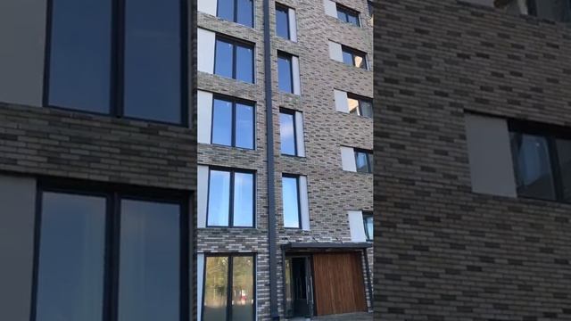 Жилой многоквартирный дом у озера и леса в Новосибирске