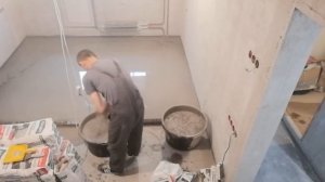 Наливной пол #БатяSтрой