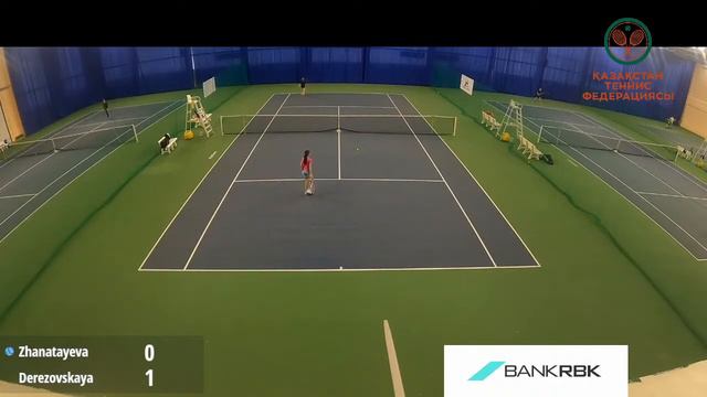 🎾 Корт №2 - ATF Junior Aktobe 14&Under G2 (1) (11.02.2022) смотреть онлайн