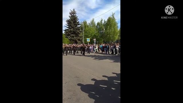 Вот эта МОЩЬ песня ДЕНЬ ПОБЕДЫ на параде Победы