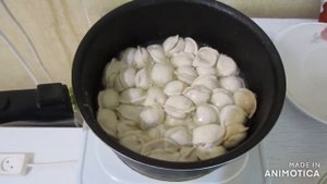 Пельменный пирог