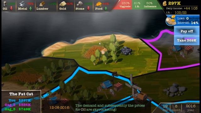 Economic Conquest Gameplay Footage смотреть онлайн