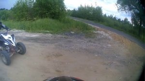 Покатушки на питбайке/Погоня от ДПС/Адский ливень