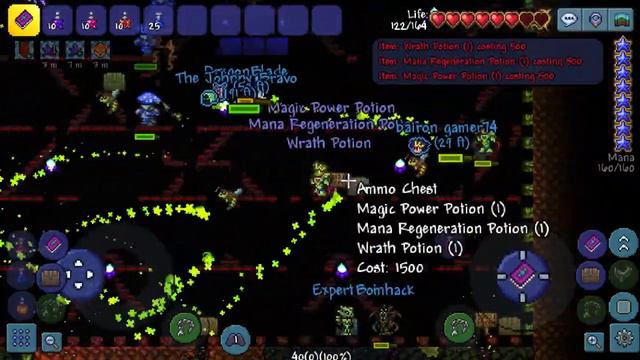 80 sub special | playing on the Terraria server dark gaming смотреть онлайн