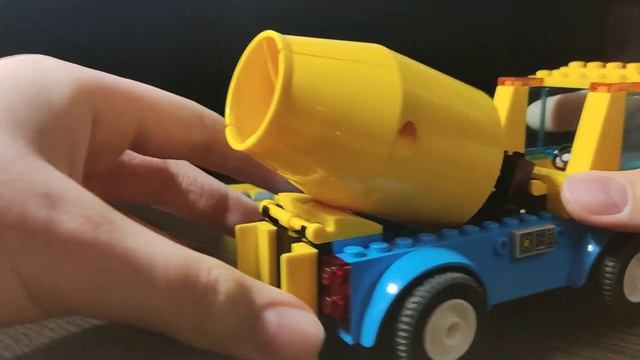 Лего набор 60325 бетономешалка. Лего Сити. ? смотреть онлайн