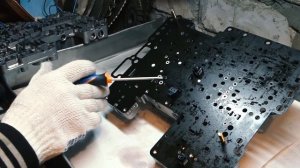 Собираем гидроблок АКПП Subaru. Серия 4