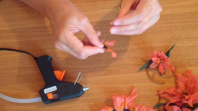 Веточка цветов из ткани хлопка. Часть 2 смотреть онлайн