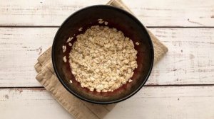 Молочный суп с овсяными хлопьями