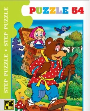 Пазл Маша и Медведь, Любимые Сказки - собираем пазлы для детей | Polinka-Vitaminka