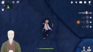 Геншин Импакт прохождение с нуля четвертая серия  Деда Точиги втюбер (genshin impact)