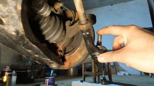 Замена рулевого наконечника. Форд Фиеста Мк6. Ford Fiesta Мк6